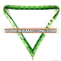 wholesale price fashion and beatiful sublimated printing medal ribbon