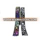 High End Luxury Shinning Colorful Laser Print Double faced Satin Ribbon