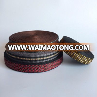 high quality custom polyester non-elastic jacquard webbing