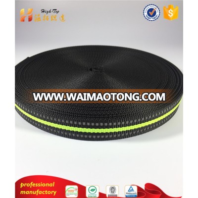 High visibilty reflective polyester webbing nylon webbing for pet leash