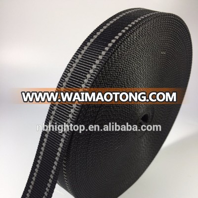 elastic reflective webbing band tape