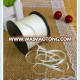 4mm*300mts/roll 100% pure silk satin ribbon for embroidery home decoration,undyed color