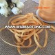 Wholesale stock lot 4mm silk satin ribbon solid color,shibori silk ribbon for embroidery,hand dyed silk ribbon