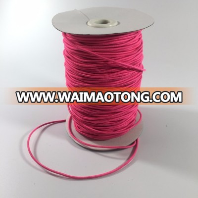 custom round cord elastic band tape